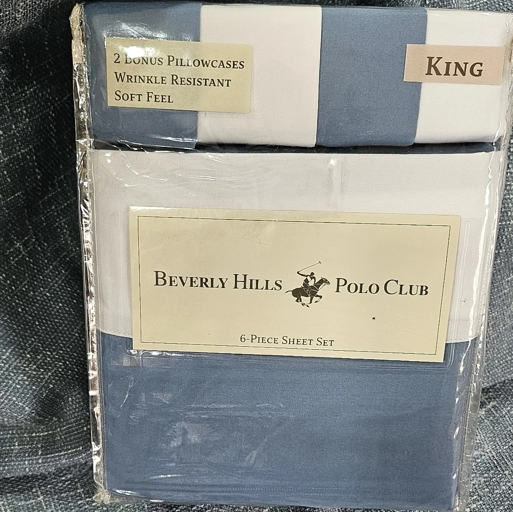 Brand New. Beverly Hills Polo Club King Size